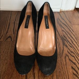 Ann Taylor Suede Heels
